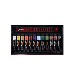 OEM 12 Color 12ml Acrylic Paint