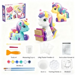 OEM 3D Unicorn Plaster Graffiti Set